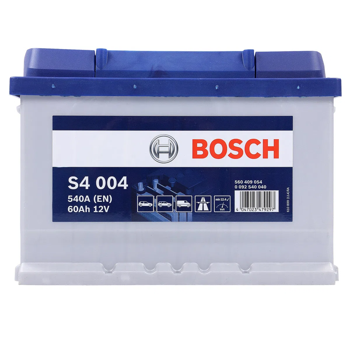 Bosch S4004 Batteria Auto 60A/h-540A
