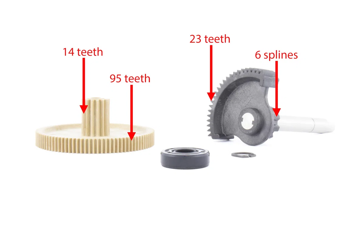 Kit di riparazione attuatore turbocompressore per JCB T4i BV55 320/A6064