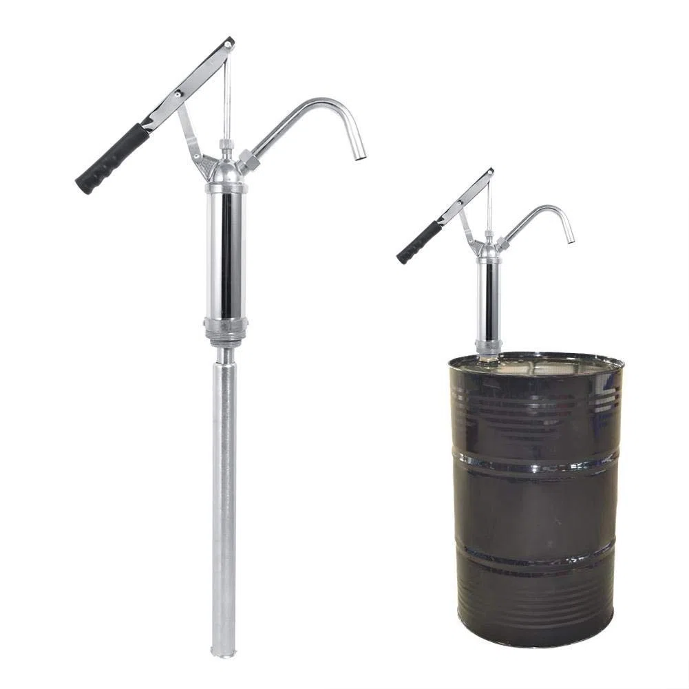 Pompa Travaso Liquidi Rotativa, Leva pompa telescopico, Pompa Manuale per Fusti Olio Pompa di benzina Fuel Tool