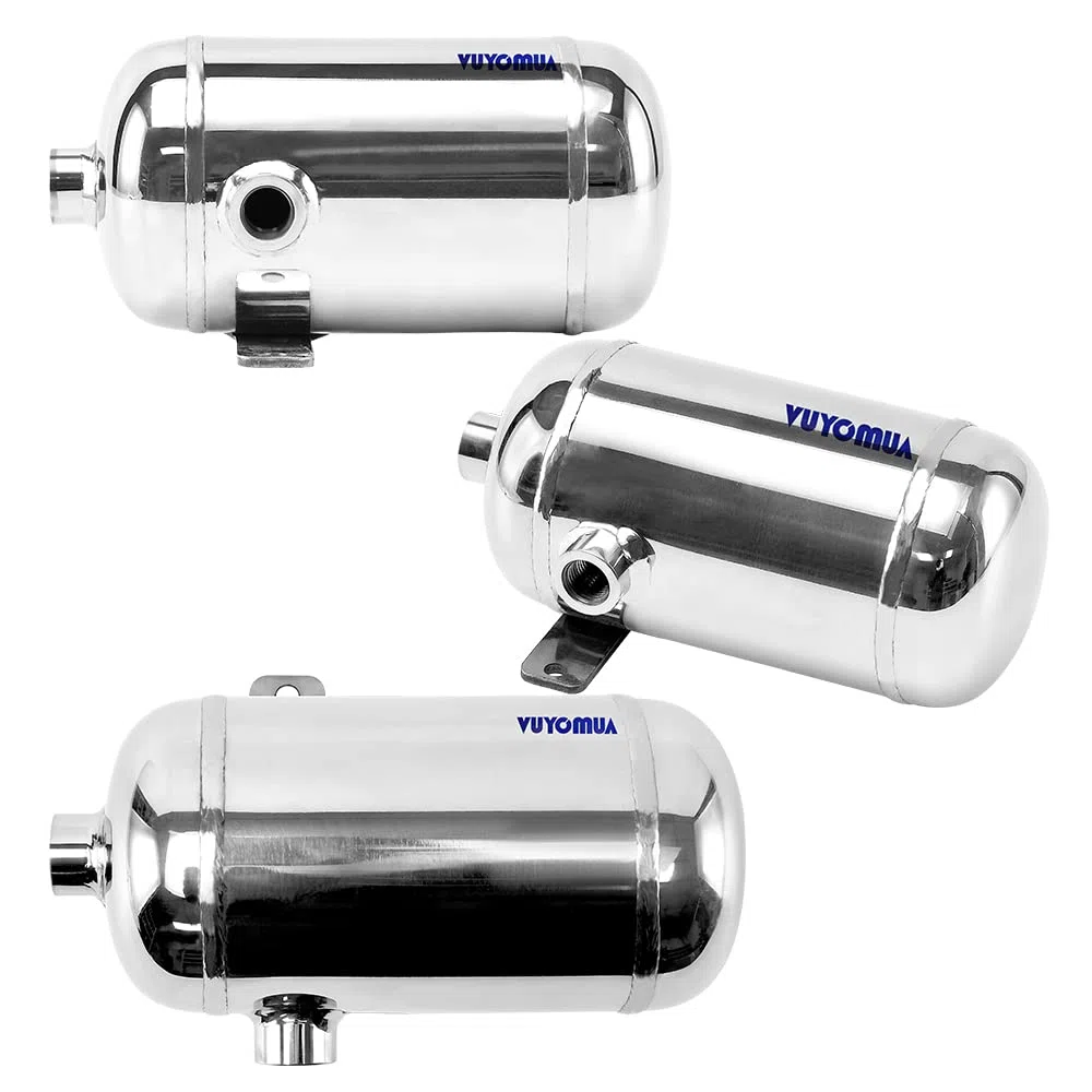 304 - Mini serbatoio portatile ad aria in acciaio inox ad alta pressione, serbatoio per acqua (0,5 l-SG)