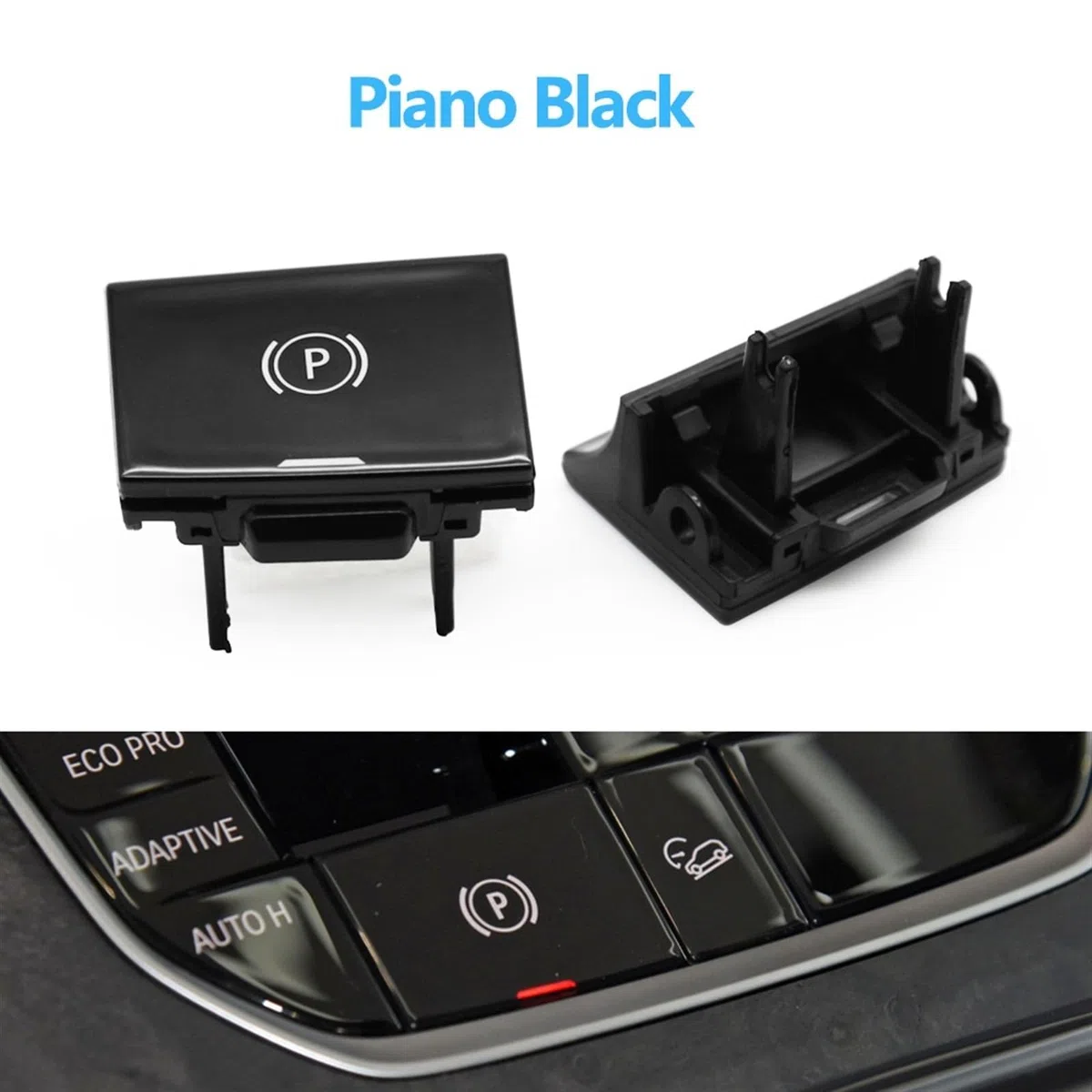 Interruttore Freno A Mano Compatibile Con BMW Serie 1 2 3 4 F40 F44 G20 2019-2023 G26 G01 G02 G05 G06 G07 G29 Pulsante Interruttore Freno A Mano Elettronico Per Auto (Color : 1)