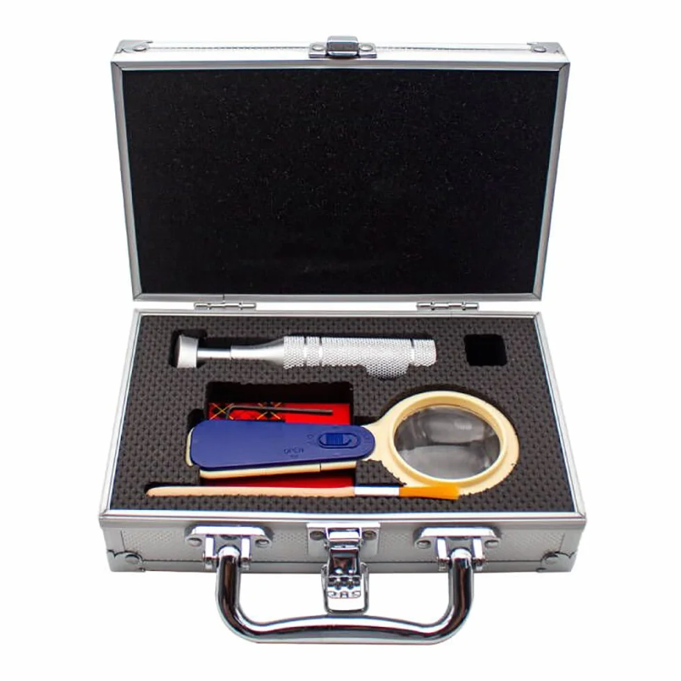 Toplionace QFH-A Tester di Adesione per Taglierina Incrociata, Kit Tester per Taglio Incrociato Rivelatore Portatile per Superficie di Verniciatura a Vernice con Lama da 1/2/3mm (CNC0009)