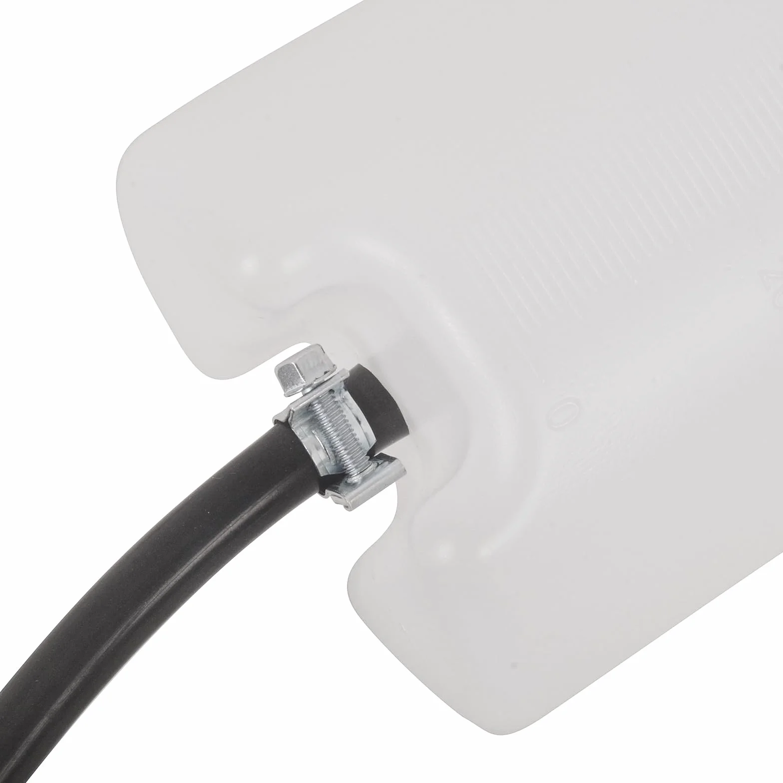 MOTO4U Serbatoio di carburante ausiliario universale per moto, kit di riparazione per serbatoio di gas per serbatoio del gas ausiliario da 1000 ml, con tubo del carburante e valvola di taglio.