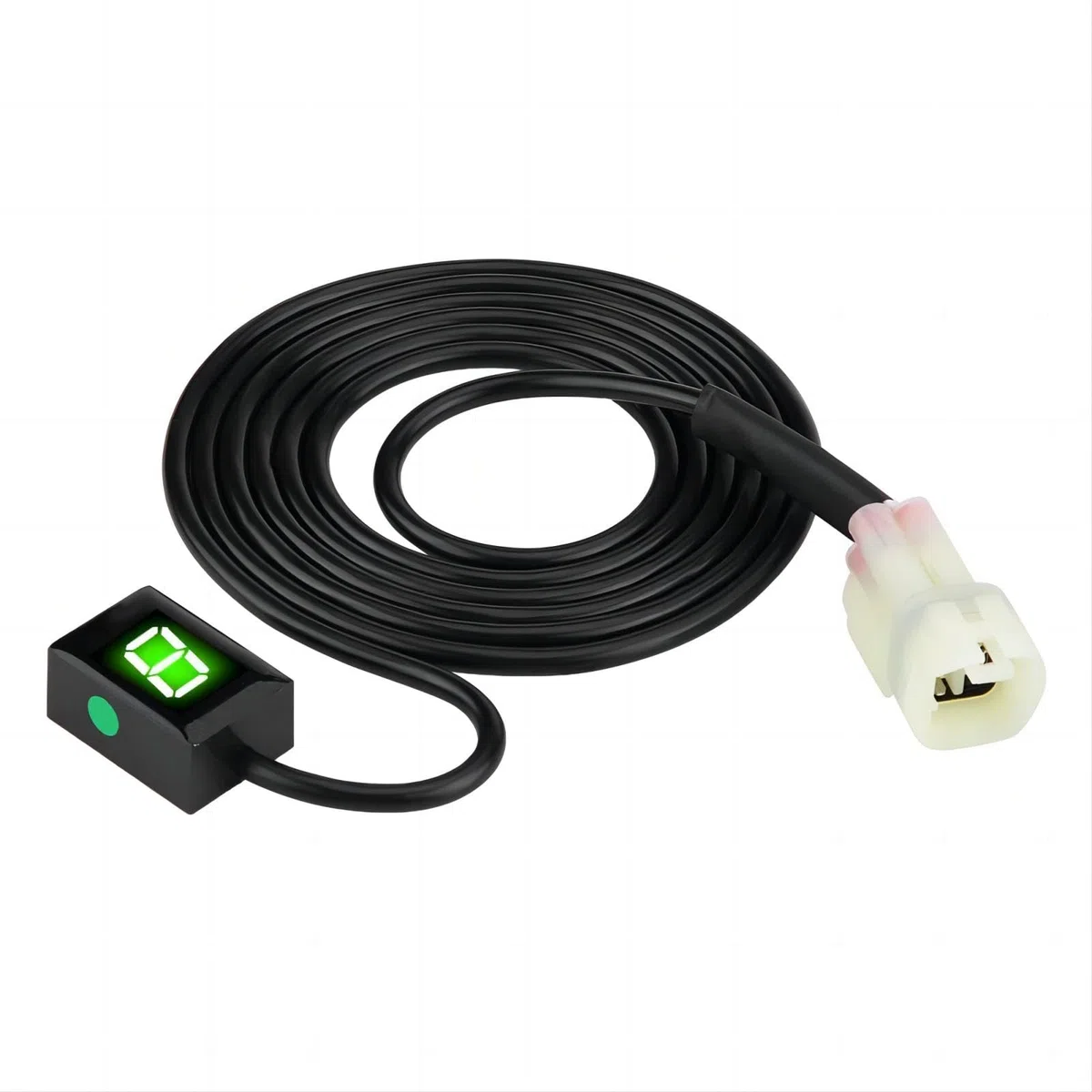 6 Velocità Spina ECU - Indicatore di marcia per motocicli per indicatore di velocità digitale a 6 velocità con display a LED