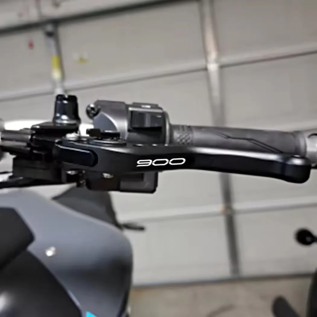 Leva freno e frizione per moto accessori per kawasaki Z900 Z 900 2025 2026 Ultimi modelli con comando regolabile Z900 2025 Accessori Set leve frizione e freno (Nero)