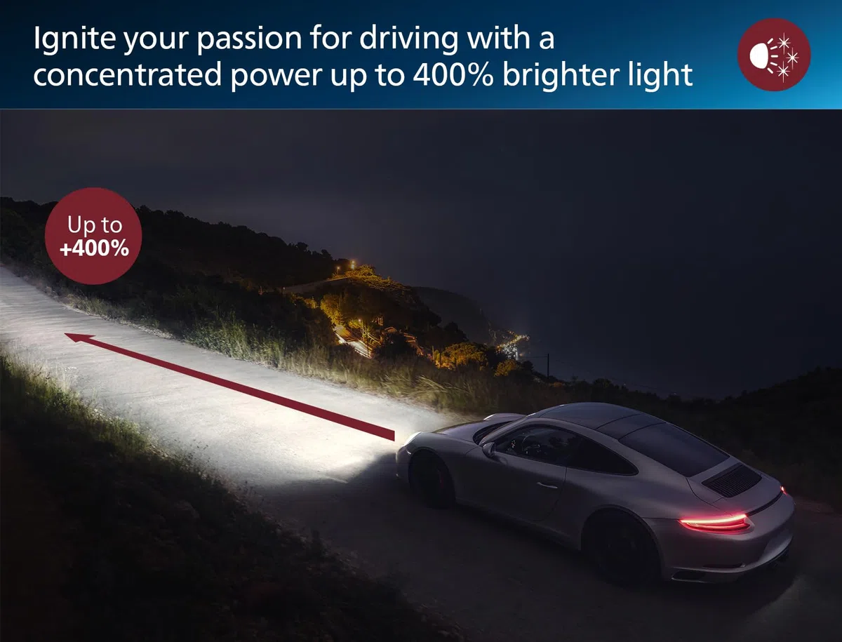 Philips Ultinon Pro9200 LED lampadina fari auto (H7), +400%, 5.800K, set di 2
