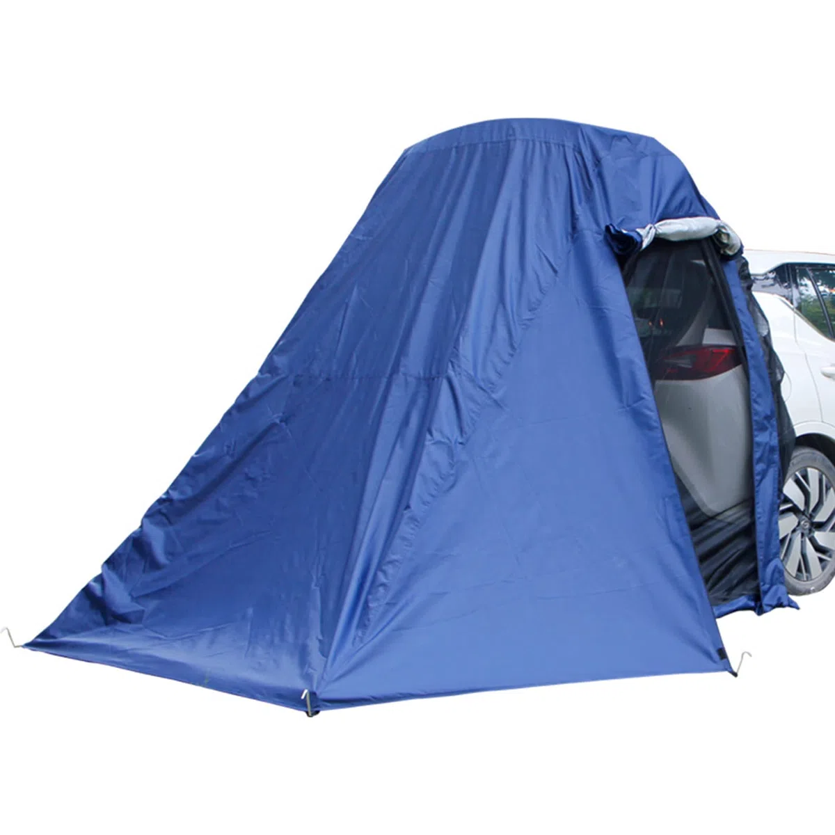 Tenda da campeggio per auto, tenda pop-up per auto, SUV, parasole per portellone posteriore, per viaggi su strada, ingresso con cerniera, essenziale per viaggi su strada