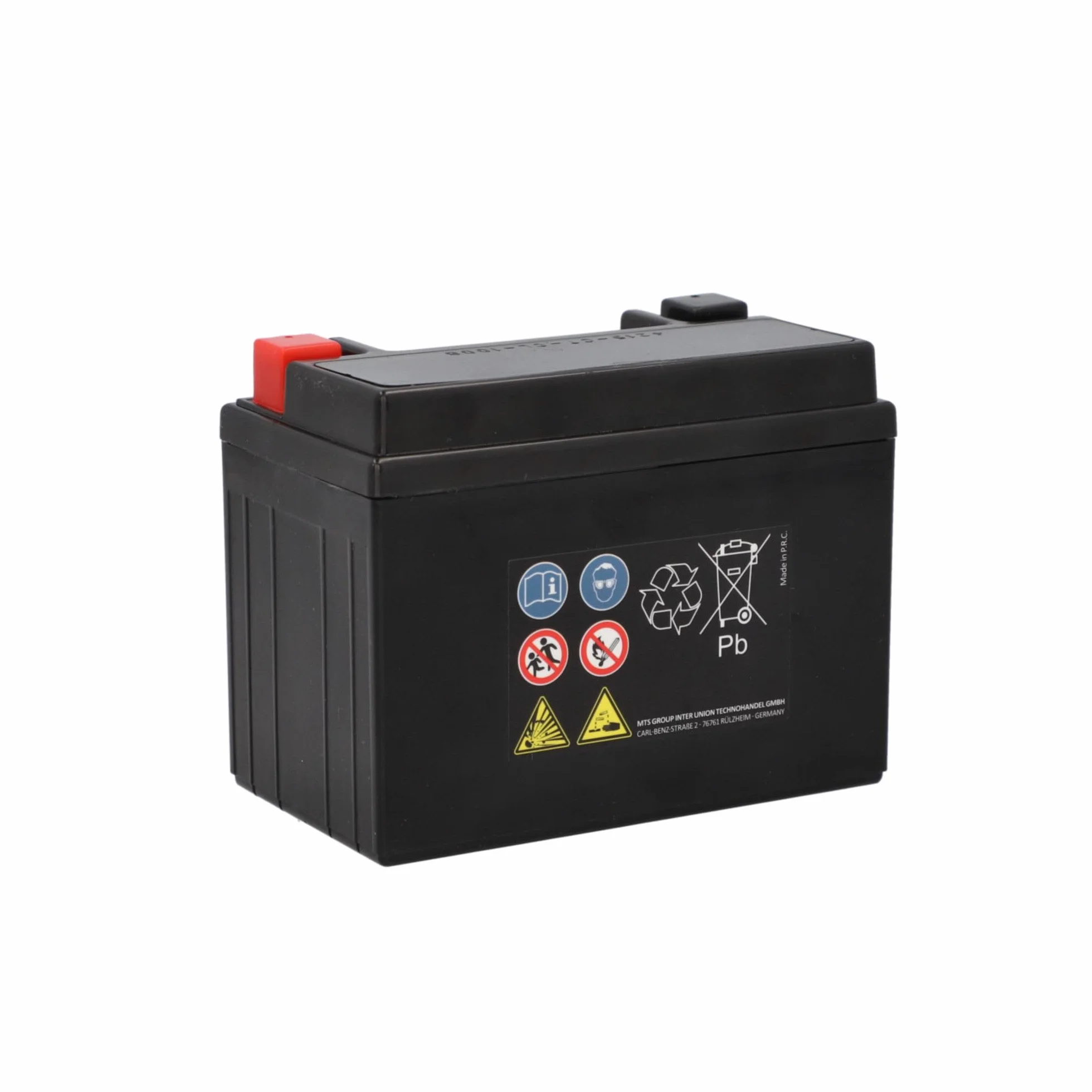 CARTEC Batteria per moto YB4L-B, 4Ah 56A, tecnologia gel Batteria di avviamento per moto, qualità di primo equipaggiamento, resistente ai cicli, immagazzinabile, senza manutenzione