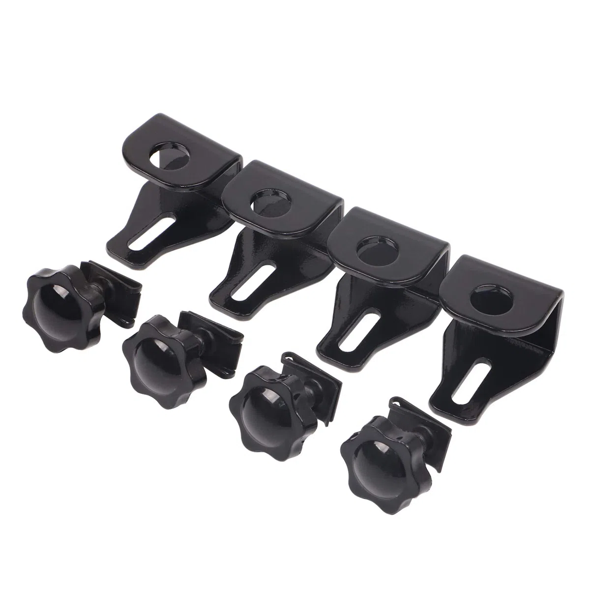 Borse rigide per moto Staffe deterrenti antifurto serrature borse laterali bulloni di montaggio perni di sicurezza per Harley Touring 1996-2018