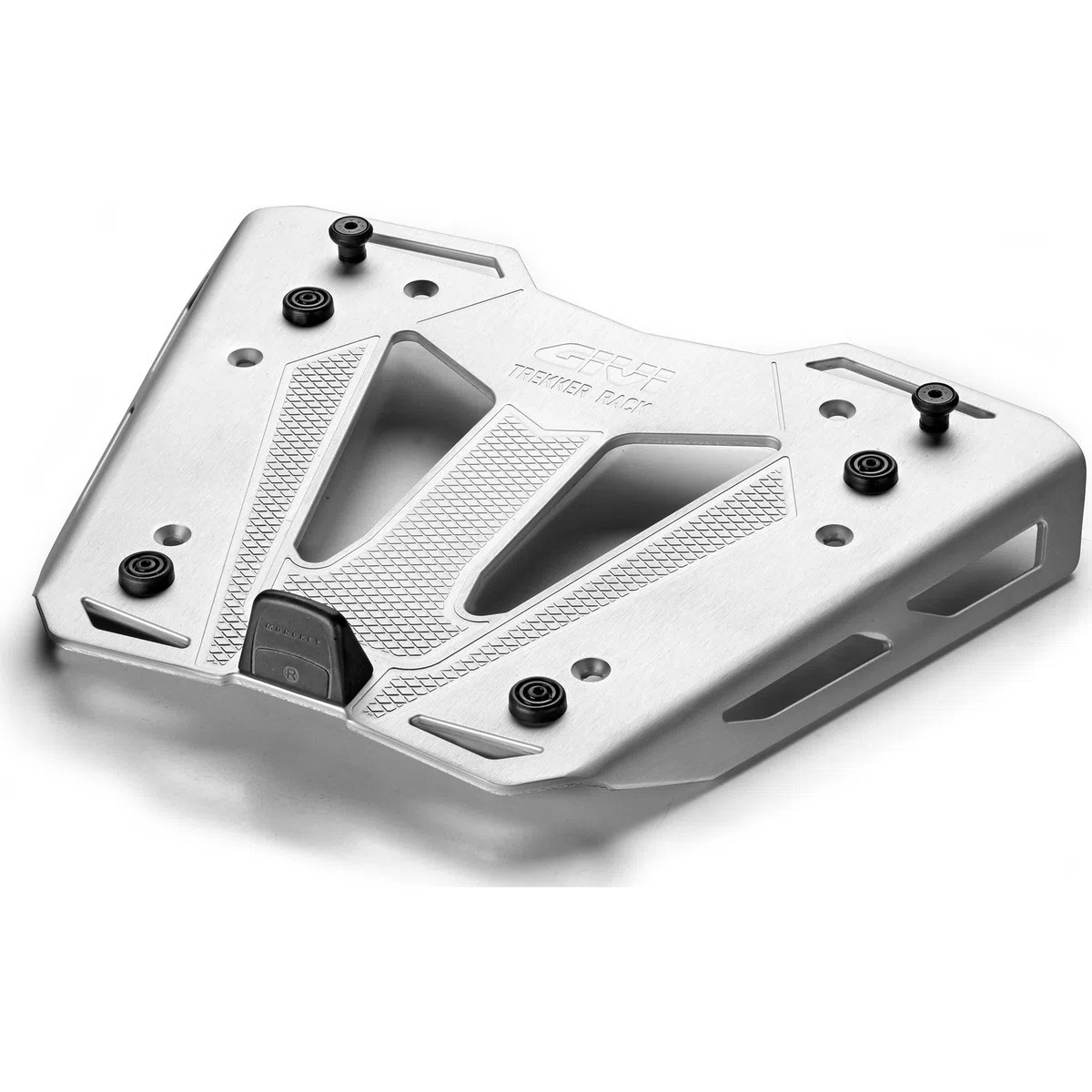 GIVI PIASTRA TREKKER RACK ALLUMINIO ANODIZZATO DA MONTARE