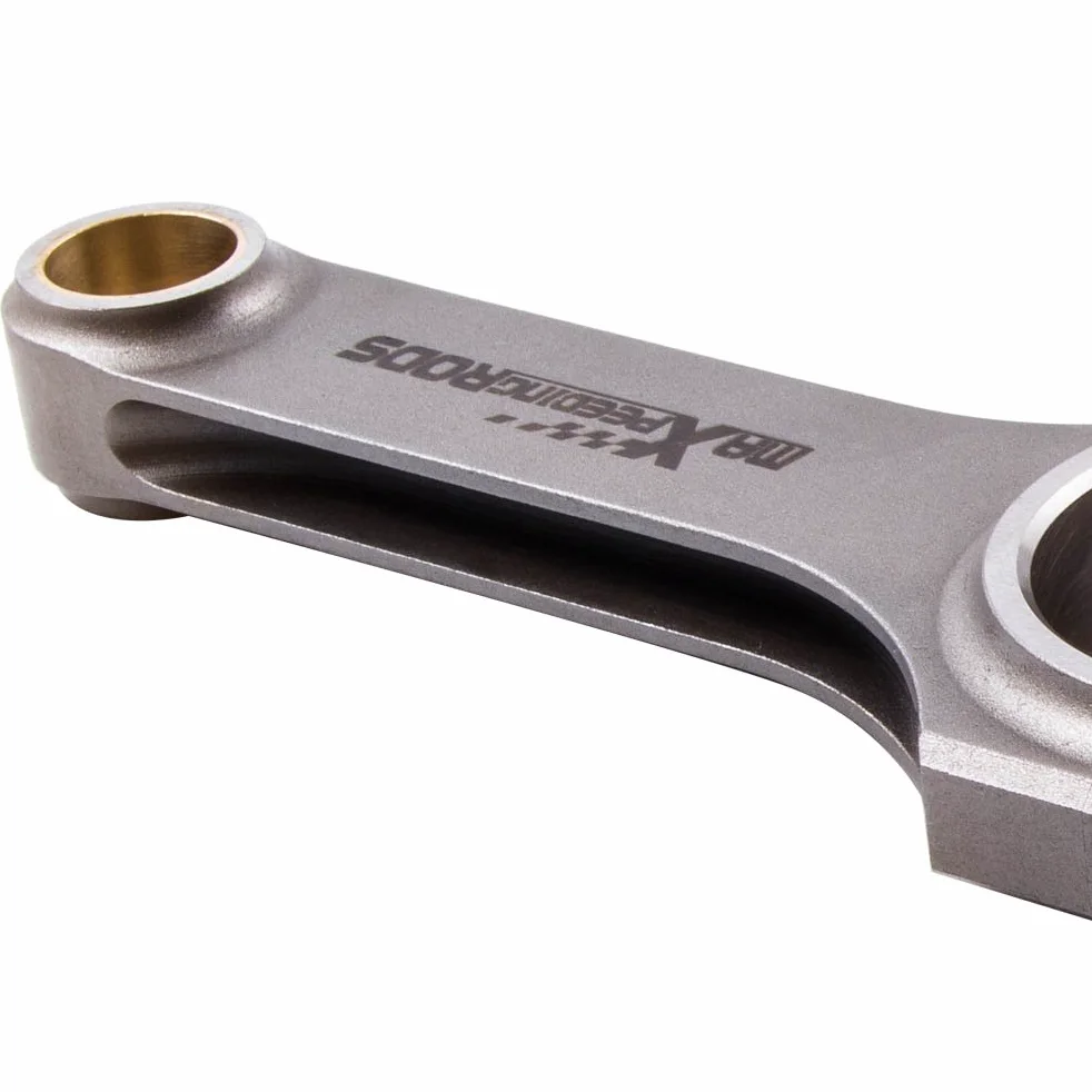 maXpeedingrods 2 Pezzi 130mm Bielle H-Fascio Connecting Rods Forgiato per Fiat 500 Old Model 2 Cylinder con Rod + ARP 2000 5/16" Bulloni [EU Stock]