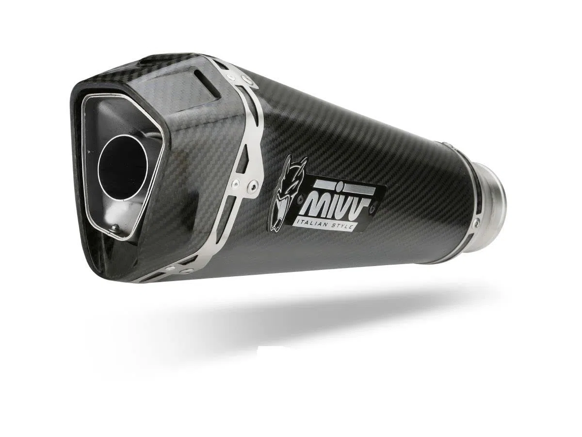 Scarico Mivv FULL SYSTEM 2x1 DELTA RACE CARBON ALTO Compatibile con APRILIA RS 660 2020 > 2021 Euro5