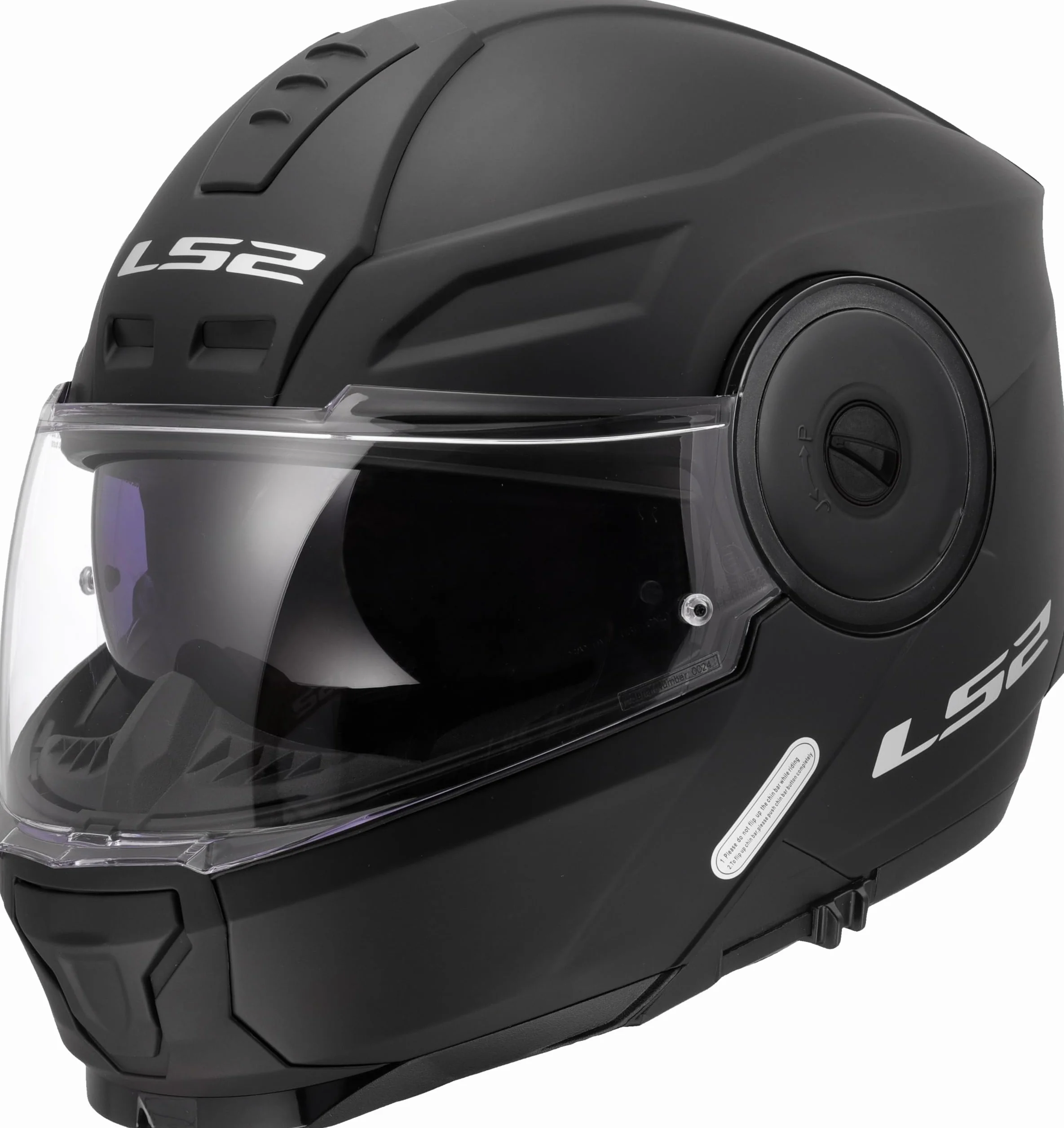 LS2, Casco Moto Modulare SCOPE II SOLID Matt Black, XL