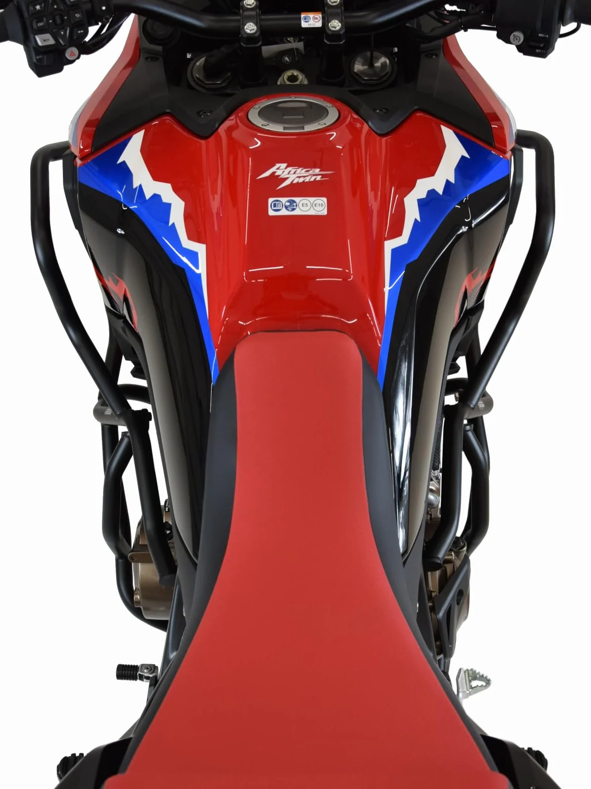 Paramotore HEED CRF 1100 Africa Twin (2024 -) - superiore e inferiore, nero
