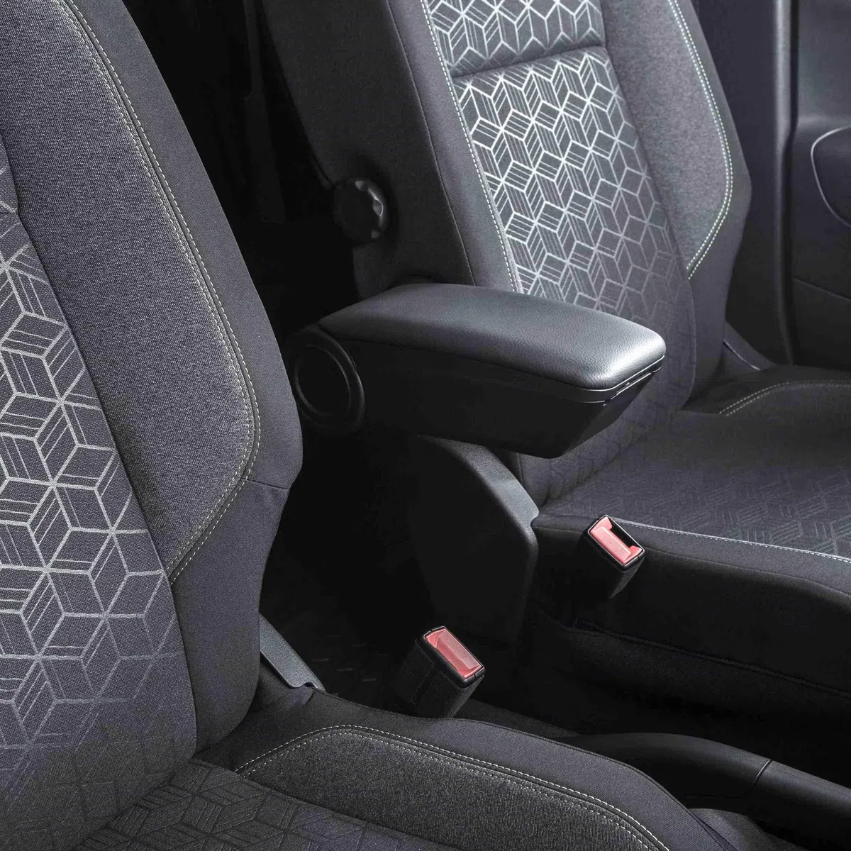RATI ARMSTER 3 Bracciolo Montaggio su Sedile Compatibile con Dacia Logan/SANDERO/LODGY/DOKKER con bracciolo Originale