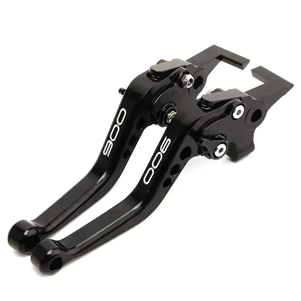Leva freno e frizione per moto accessori per kawasaki Z900 Z 900 2025 2026 Ultimi modelli con comando regolabile Z900 2025 Accessori Set leve frizione e freno (Nero)