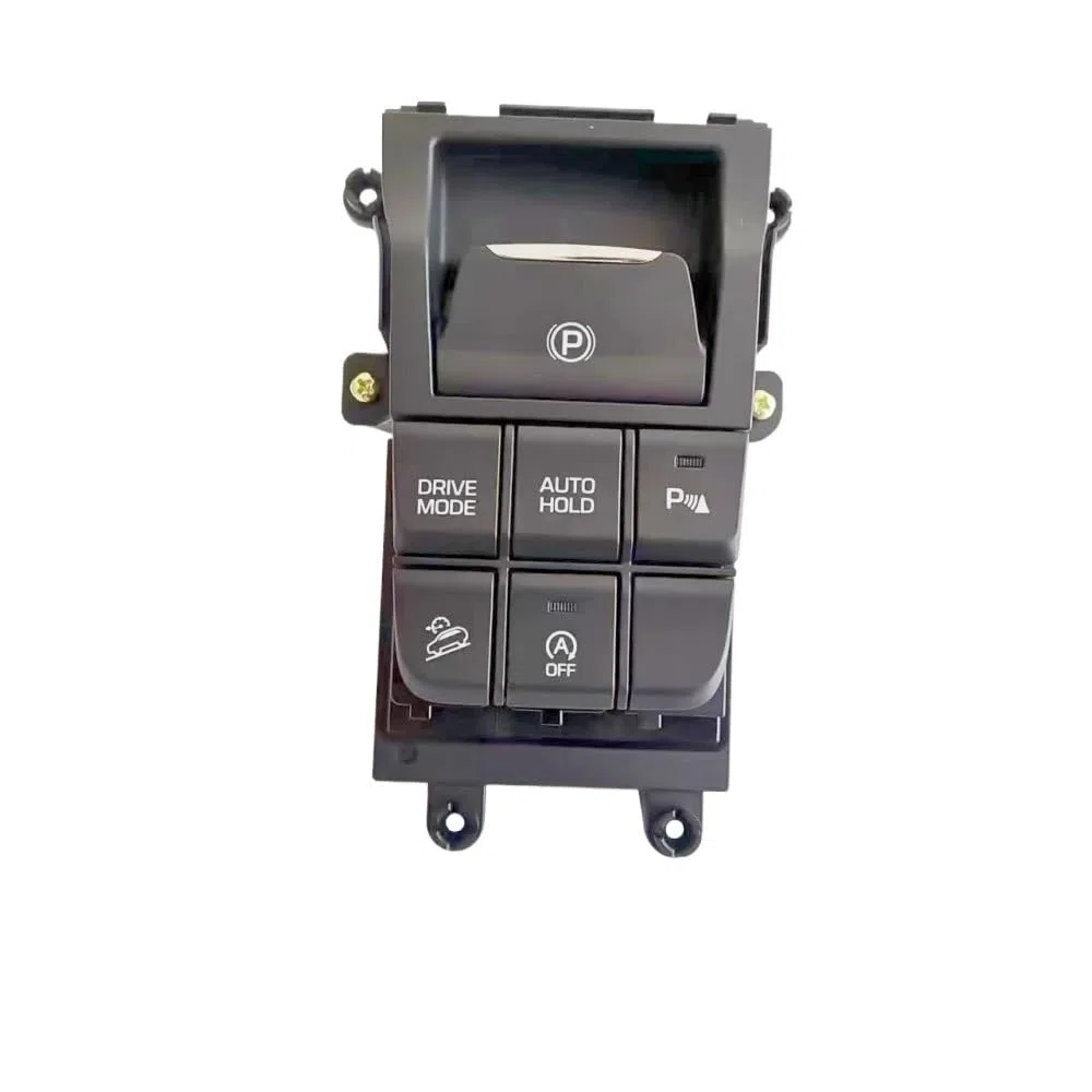 Compatibile con Hyundai per Tucson 2016 2017 Interruttore di Controllo Stazionamento Elettrico Pulsante Interruttore Elettronico del Freno A Mano Pulsante P 93300-D3010