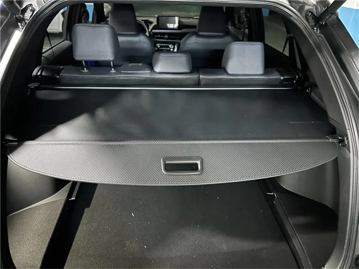 Generico Copertura Bagagliaio per Toyota per Yaris per Cross 2023 Copertura del Bagagliaio Retrattile Portapacchi Protezione Impermeabile per La Privacy Copertura del Bagagliaio(B,Canvas)