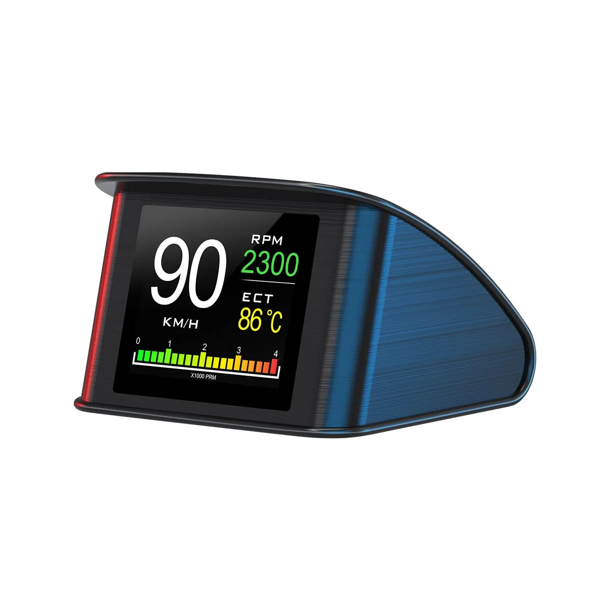 Display HUD Head Up per auto, tachimetro digitale OBD intelligente con allarme di velocità eccessiva, KMH e MPH, schermo LCD TFT da 2,2", adatto per Volkswagen Ranger 2008-2020, compatibile