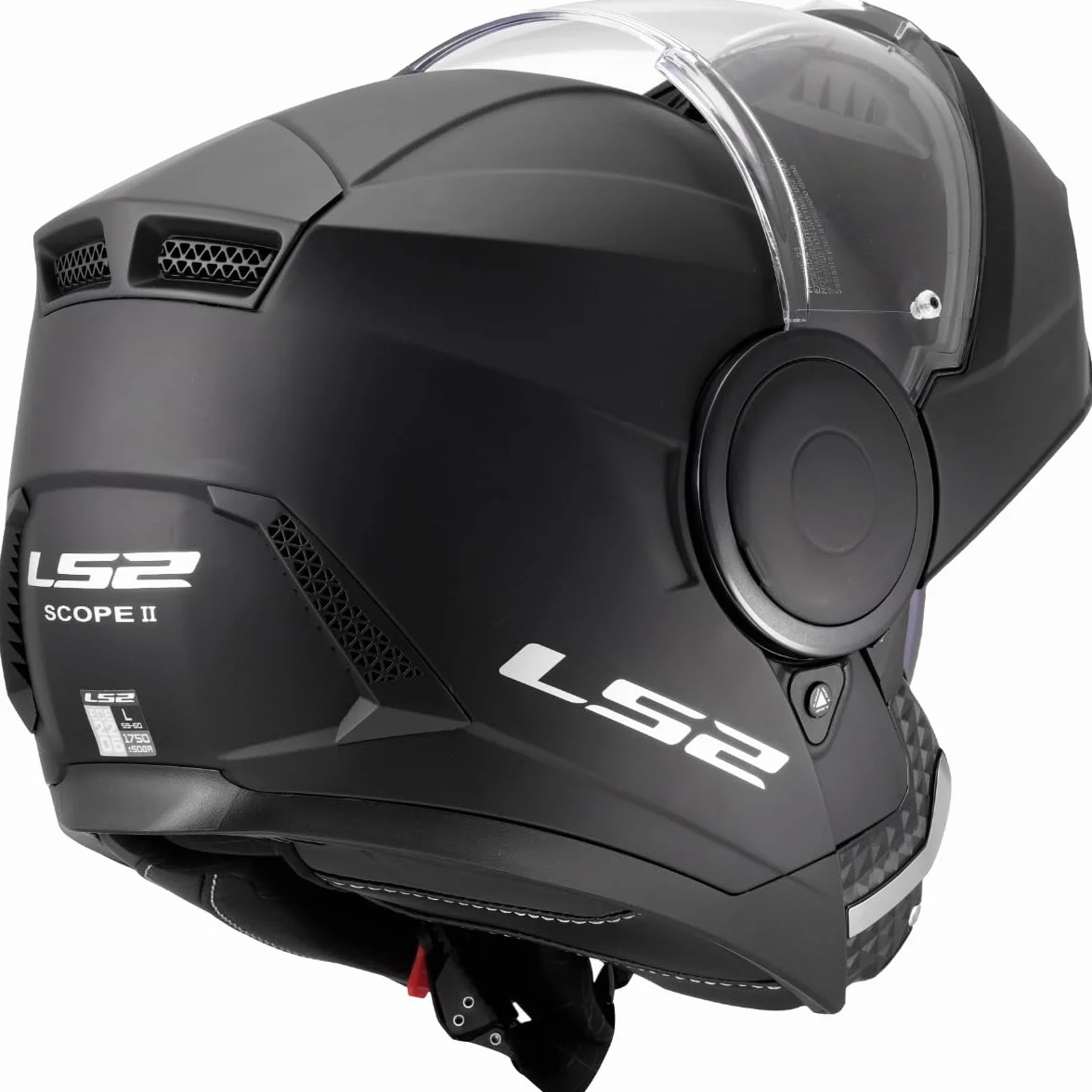 LS2, Casco Moto Modulare SCOPE II SOLID Matt Black, XL